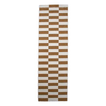 Tapis de couloir DANYO crème, camel