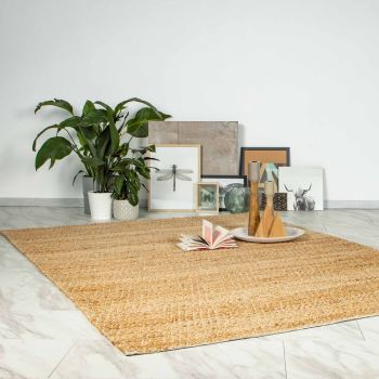 Tapis moderne JUTE A beige