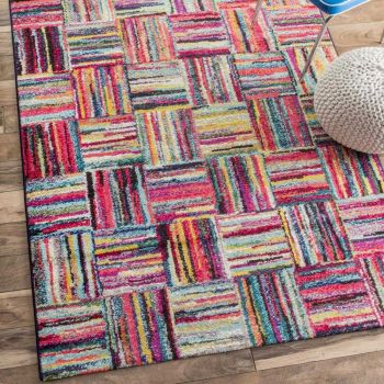 Tapis BOUTIK BRIK multicolore