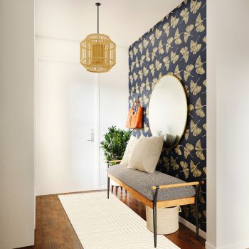 Tapis de couloir YUKA crème