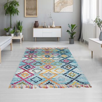 Tapis OURIKA MK 05 turquoise