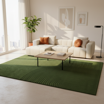 Tapis moderne JIA vert