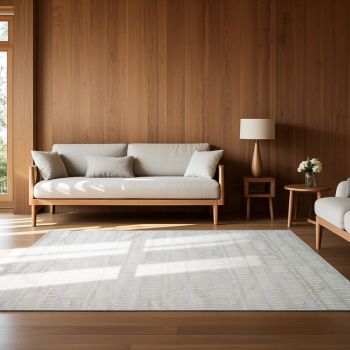 Tapis ONDA crème