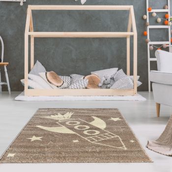 Tapis FUSEE taupe