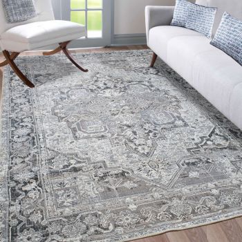 Tapis MARSA gris, créme 