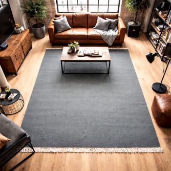 Tapis BAYA IBAY gris souris