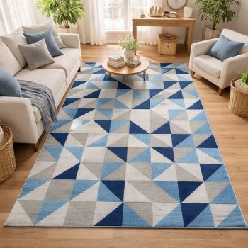 Tapis SCANDIVIAN bleu