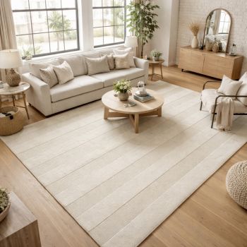 Tapis BANDA RELIEF beige