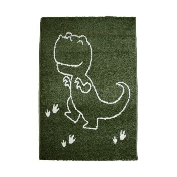 Tapis DINO vert, beige