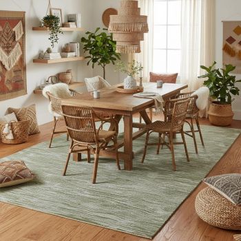 Tapis LINOA vert