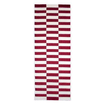 Tapis de couloir DANYO crème, bordeaux