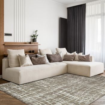 Tapis ALTARA taupe, crème, beige