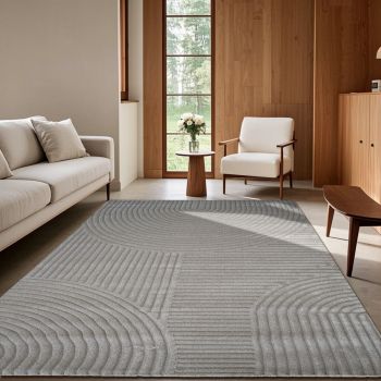 Tapis YUKA taupe