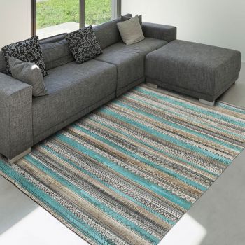 Tapis ZAIRA turquoise