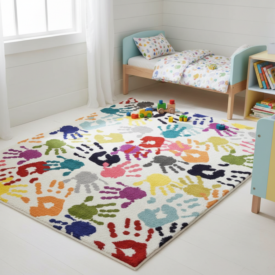 Tapis HANDI BOUTIK multicolore
