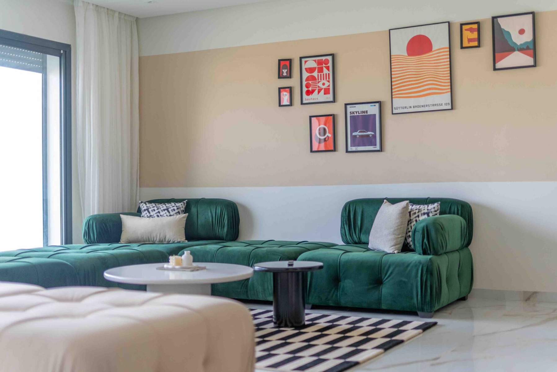 Tapis salon appartement Goodmove Rabat